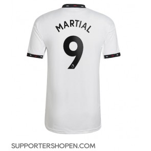 Manchester United Anthony Martial #9 Borta Matchtröja 2022-23 Kortärmad